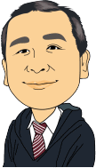 ブラザー観光 社長イラスト